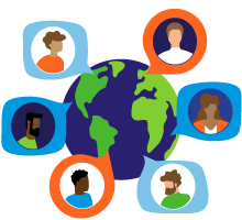 Illustration google footer