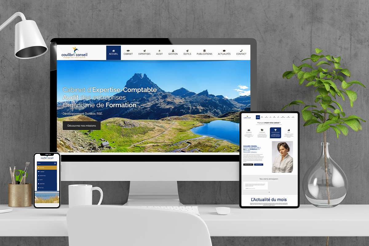 illustration realisation Site internet
